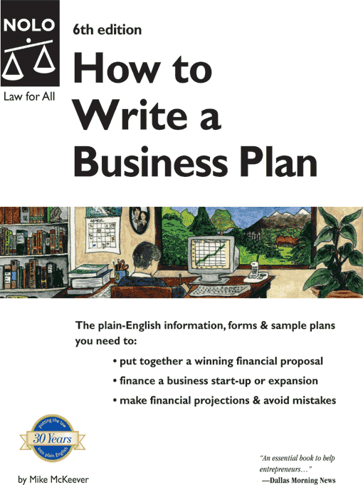 Title details for How to Write a Business Plan by Mike McKeever  - Available